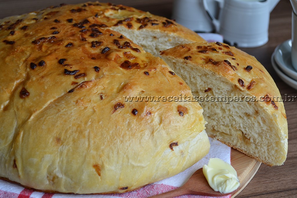 Pão de cebola