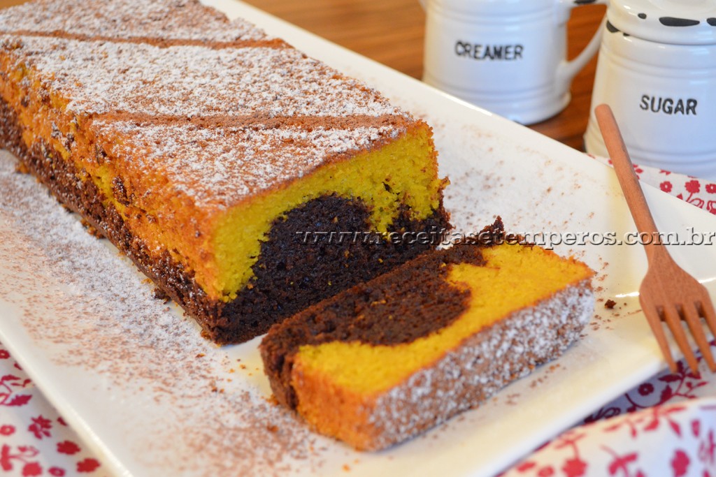 Receita De Bolo De Cenoura Com Chocolate Receitas E Temperos