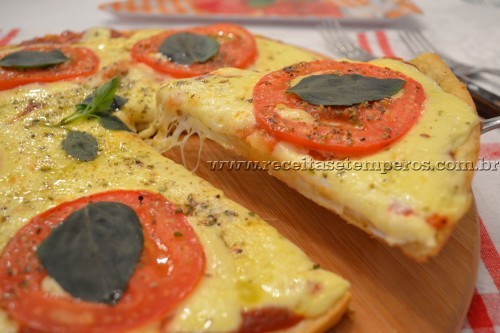 Pizza de liquidificador