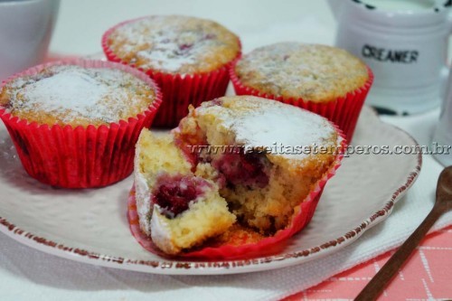 Muffin de frutas vermelhas