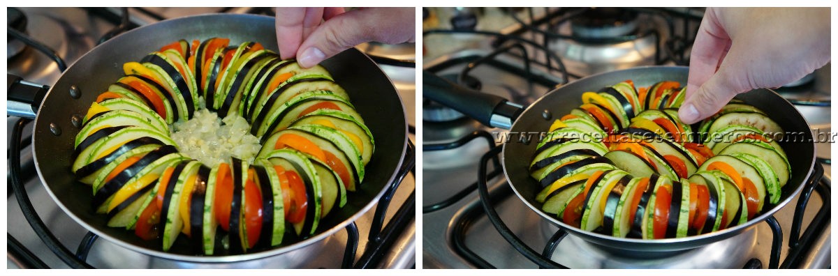 Ratatouille de frigideira