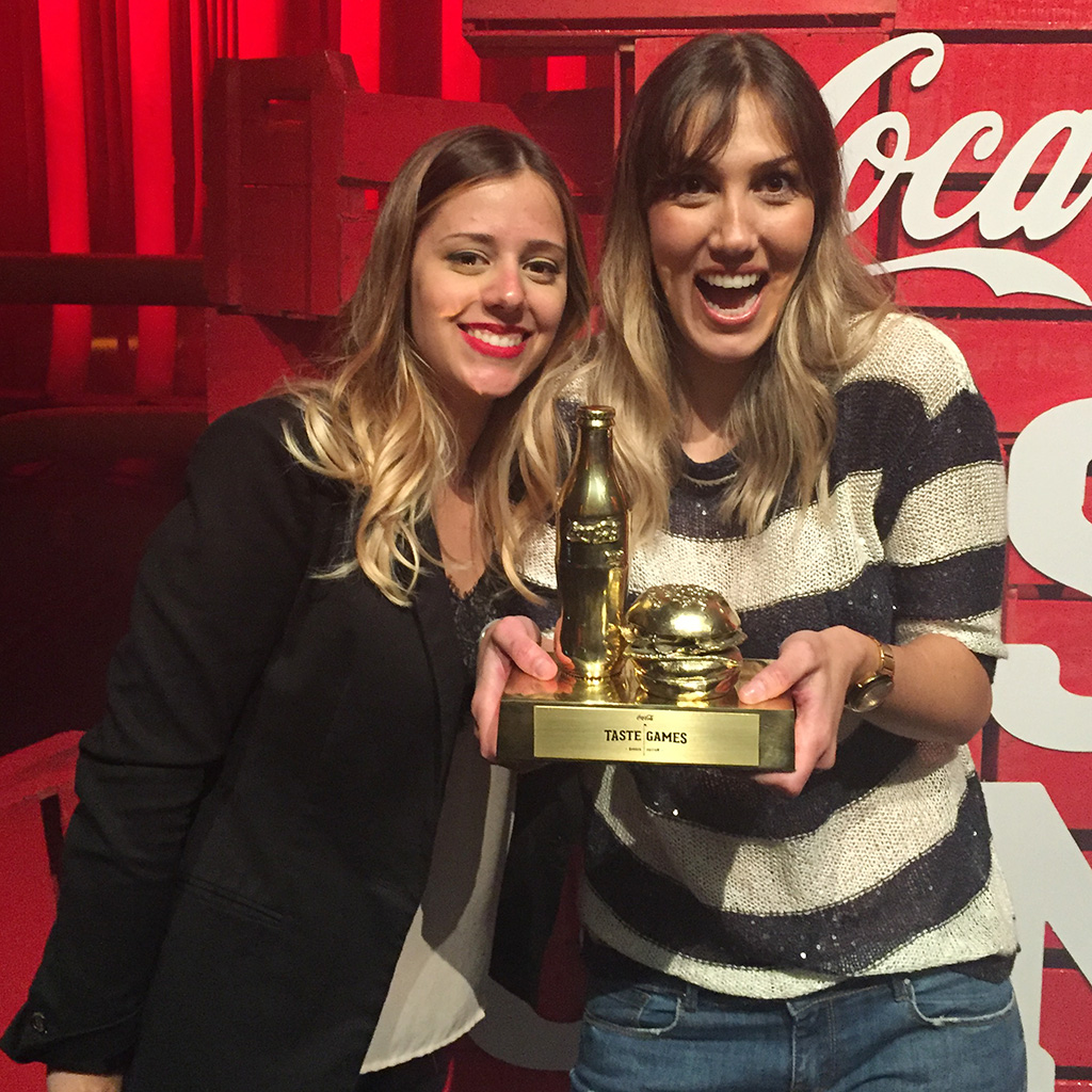 Eu ganhei a competição COCA-COLA TASTE GAMES!