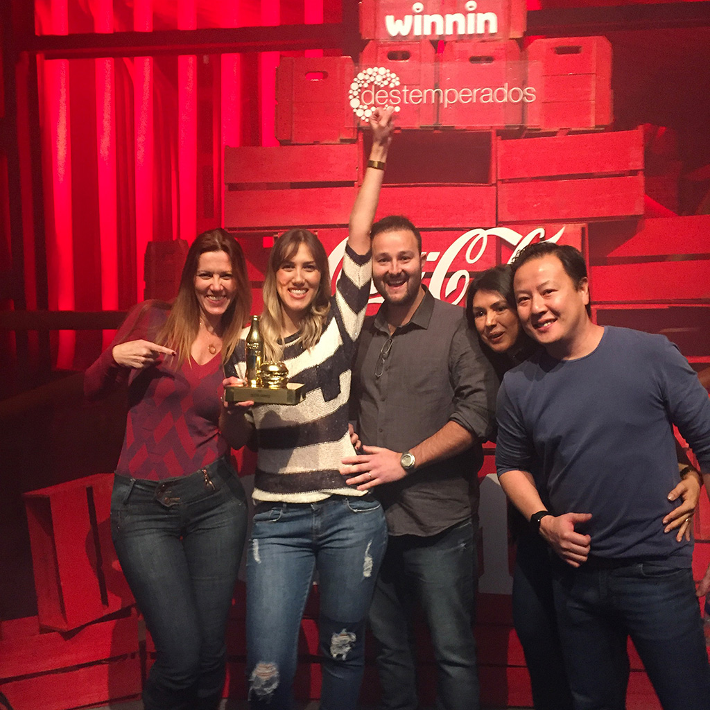 Eu ganhei a competição COCA-COLA TASTE GAMES!