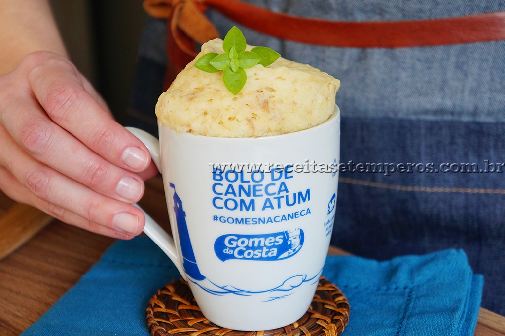 Bolinho de Atum na caneca