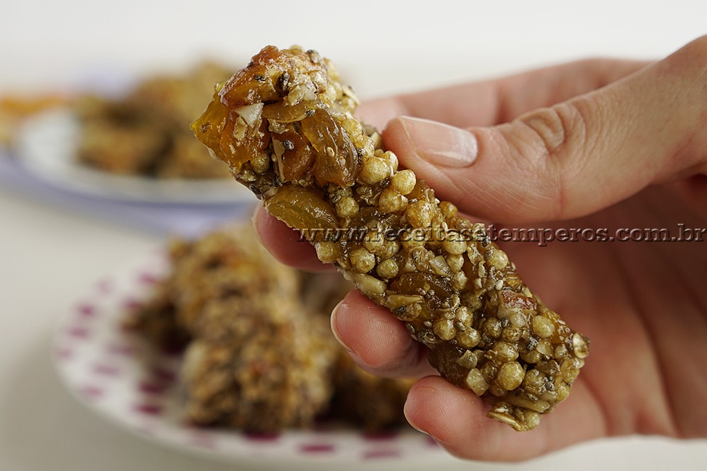 Como fazer Barrinha de Cereal