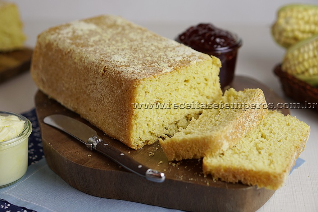 PÃ£o de Milho de Liquidificador